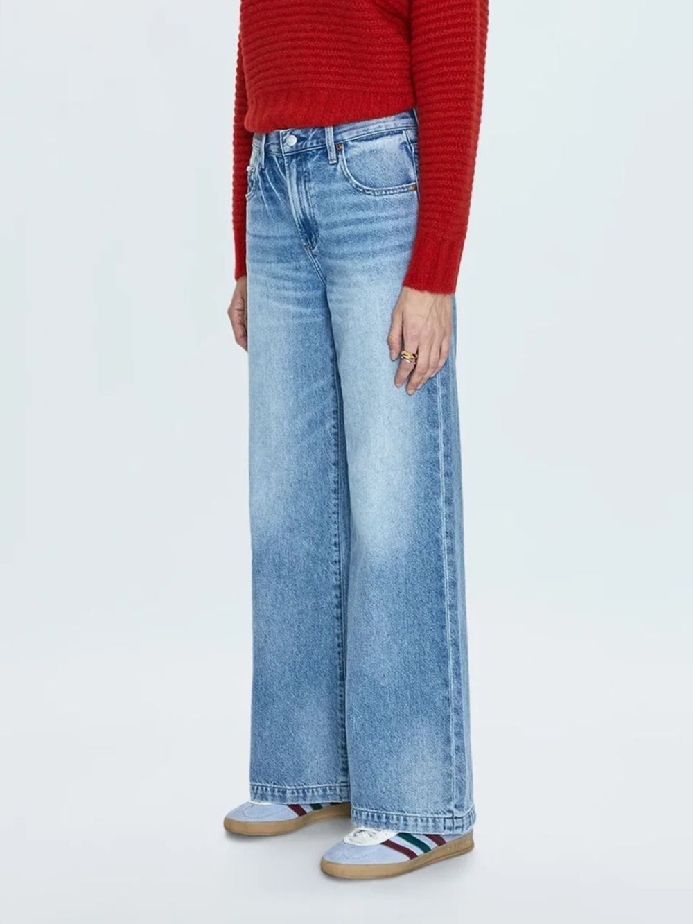 Pistola Jadyn Low Slung Palazzo Wide Leg in Runyon 
Size 26 - Picture 2 of 11